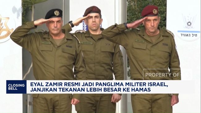 Video: Eyal Zamir Resmi Jadi Panglima Militer Israel