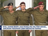 Video: Eyal Zamir Resmi Jadi Panglima Militer Israel