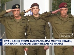 Video: Eyal Zamir Resmi Jadi Panglima Militer Israel