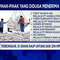 Video: Terkuak, 10 Orang Raup Untung Dari Izin Impor Gula Tom Lembong