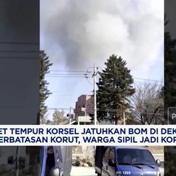 Video: Jet Tempur Korsel Jatuhkan Bom di Dekat Perbatasan Korut