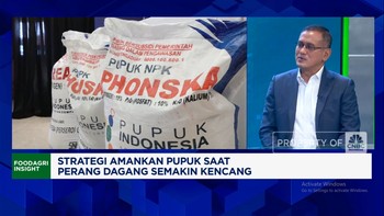Video:Dunia Bergolak, Bos Pupuk Bongkar Jurus Amankan Impor Bahan Baku