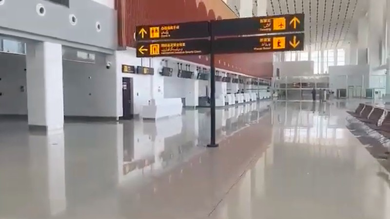 Bandara Gwadar International Airport. Bandara Gwadar International Airport. (Facebook/New Gwadar International Airport)
