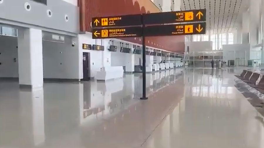 Bandara Gwadar International Airport. (Facebook/New Gwadar International Airport)