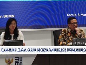 Video: Jelang Lebaran, Garuda Tambah Kursi & Turunkan Harga Tiket