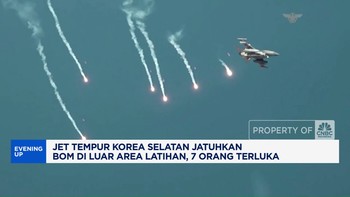 Jet Tempur Korsel Jatuhkan Bom di Luar Area Latihan, 7 Orang Terluka
