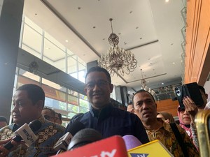 Tiba di PN Jakpus, Anies Harap Hakim Kasus Tom Lembong Bertindak Objektif