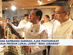 Video: Mendag Ajak Belanja Produk Lokal Lewat "Bina Lebaran" Sarinah