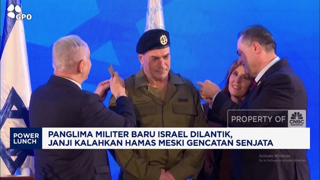 Video: Panglima Militer Baru Israel Dilantik, Janji Kalahkan Hamas