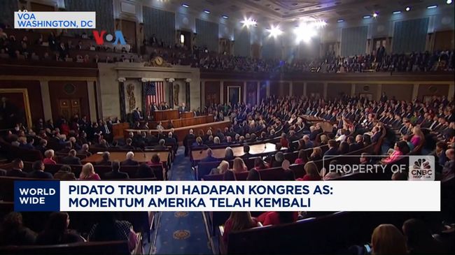 Video: Pidato Trump Ke Kongres AS: Momentum Amerika Telah Kembali