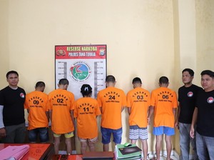 Polres Tana Toraja Tangkap 6 Orang Sindikat Narkoba, 2 Pelaku Pasutri