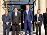 Airlangga Empat Mata dengan Sekjen OECD, Bahas Isu Penting Ini