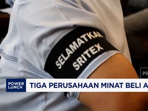 Video: Tiga Perusahaan Minat Beli Aset Sritex