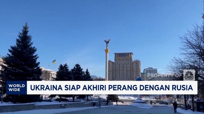 Video: Didesak AS, Ukraina Siap Akhiri Perang Dengan Rusia