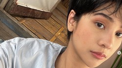 Gaya Anya Geraldine Tampil Dengan Rambut Bondol, Dipuji Netizen Ganteng