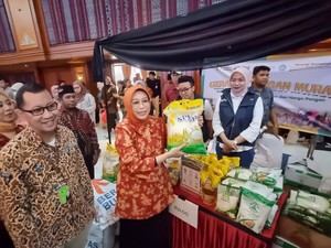 Kemensos dan Bapanas Gelar Bazar Pangan, Harga 20% Lebih Murah dari Pasaran