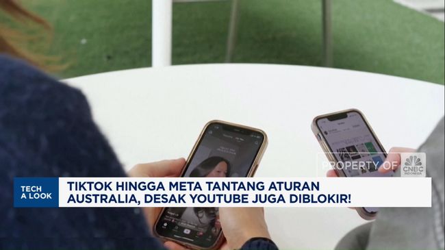 Video: TikTok-Meta Tantang Aturan Australia, Desak Youtube Diblokir!