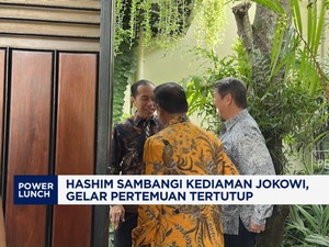  Hashim Sambangi Kediaman Jokowi, Gelar Pertemuan Tertutup