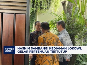 Video: Hashim Sambangi Kediaman Jokowi, Gelar Pertemuan Tertutup