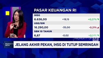 Video: Jelang Akhir Pekan, IHSG Melesat Didorong Sentimen Dalam Negeri
