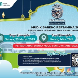 Buruan Daftar, Pertamina Siapkan 5 Ribu Kursi Mudik Gratis di 2025