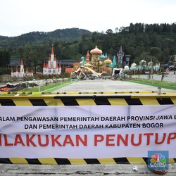 Potret Terbaru Hibisc Fantasy Puncak Bogor yang Dibongkar Dedi Mulyadi