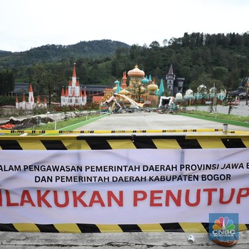 Potret Terbaru Hibisc Fantasy Puncak Bogor yang Dibongkar Dedi Mulyadi