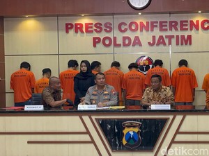 11 Pelaku Curanmor Jatim Dibekuk, Pimpinan Komplotan Tewas Ditembak Mati