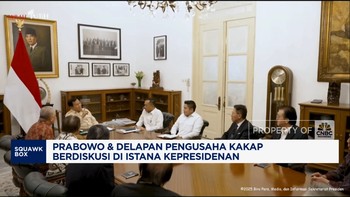 Video: Prabowo dan 8 Pengusaha Kakap Diskusi di Istana, Bahas Apa?