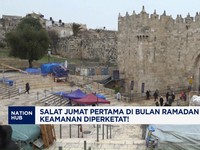 Salat Jumat Pertama di Bulan Ramadan di Yerusalem, Keamanan Diperketat