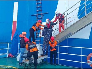 Sakit dalam Pelayaran Jepang-Singapura, ABK Kapal Tanker Dievakuasi ke Aceh
