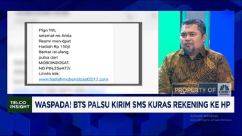 Video: SMS Dari BTS Palsu Bisa Bobol Rekening, Bahayanya Mirip Judol