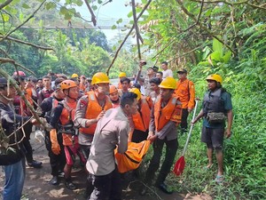Tukang Las Hilang Akibat Jatuh ke Sungai Ayung Ditemukan Tewas