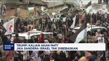 Video:Trump Ancam Hancurkan Gaza Jika Hamas Tak Bebaskan Semua Sandera