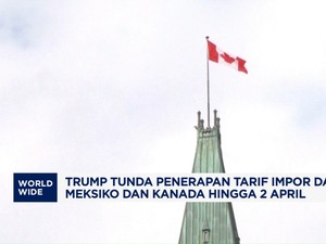 Video: Trump Tunda Tarif Impor ke Meksiko & Kanada Hingga 2 April