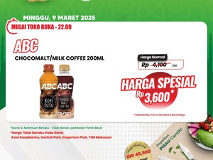 Aneka Minuman di Transmart Full Day Sale Diskon Gede-gedean