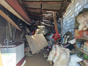 Tanah Longsor di Lereng Bromo Timpa 2 Rumah Warga Desa Sariwani
