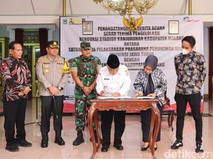 Stadion Kanjuruhan Diserahkan ke Pemkab Malang Usai Renovasi Rp 357 M