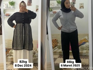 Wanita di Belitung Pangkas BB 16 Kg dalam 3 Bulan, Begini Diet yang Dijalani