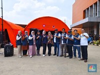 Top! WIKA Salurkan Bantuan ke Korban Banjir di Jakarta dan Bekasi