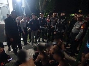 22 Anak dan Remaja di Mataram Ditangkap Saat Perang Sarung