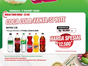 Aneka Minuman Ringan Diskon Gede-gedean Di Transmart Full Day Sale