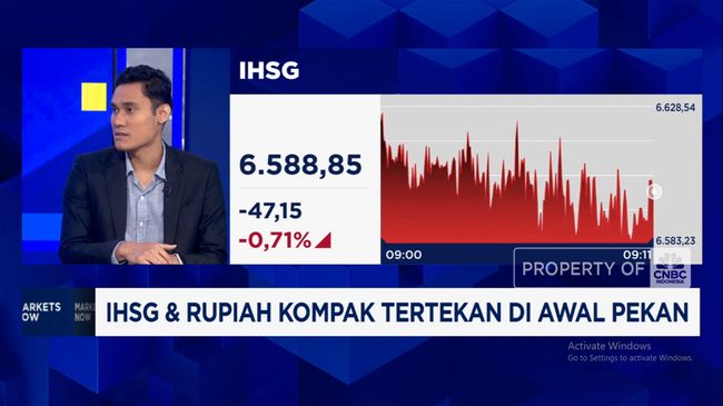 Video: Awal Pekan Banyak Kabar Genting, IHSG dan Rupiah Kompak Tertekan