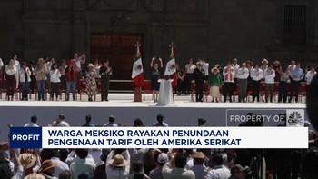 Video: Warga Meksiko Rayakan Penundaan Pengenaan Tarif oleh AS