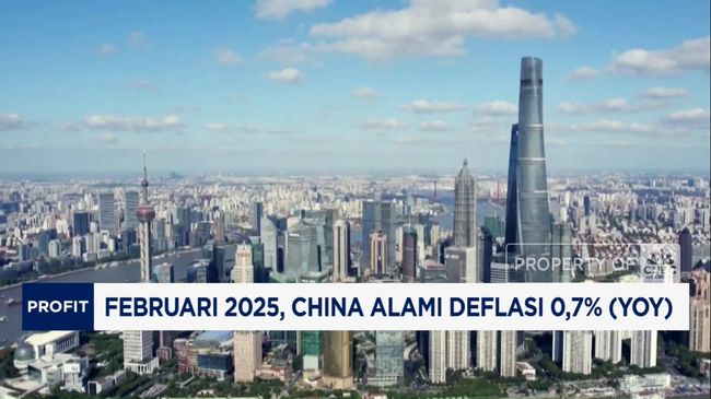 Video: Ekonomi China Masih Lesu, di Februari Terjadi Deflasi 0,7%