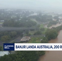 Video: Banjir Landa Australia, 200 Ribu Bangunan Tanpa Listrik