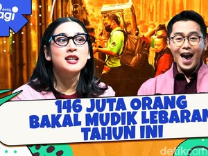 146 Juta Orang Bakal Mudik Lebaran Tahun Ini
