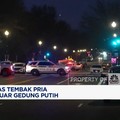 Video: Dinas Rahasia AS Tembak Pria Bersenjata di Luar Gedung Putih