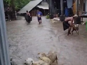 Sungai Celeng Meluap, Puluhan Rumah di Imogiri Kebanjiran