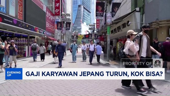 Gaji Karyawan Jepang Turun, Kok Bisa?